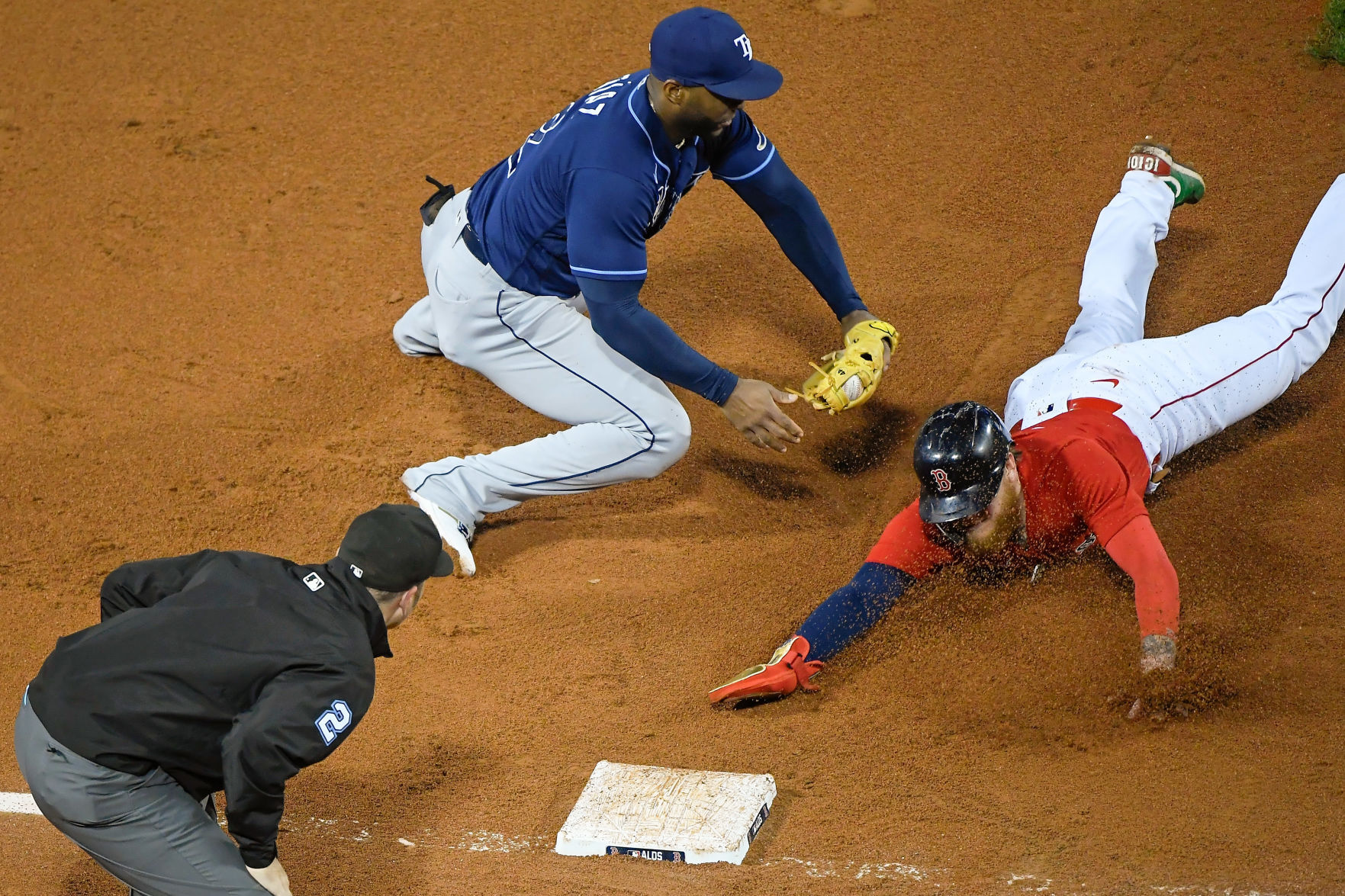 MLB: ALDS-Tampa Bay Rays at Boston Red Sox